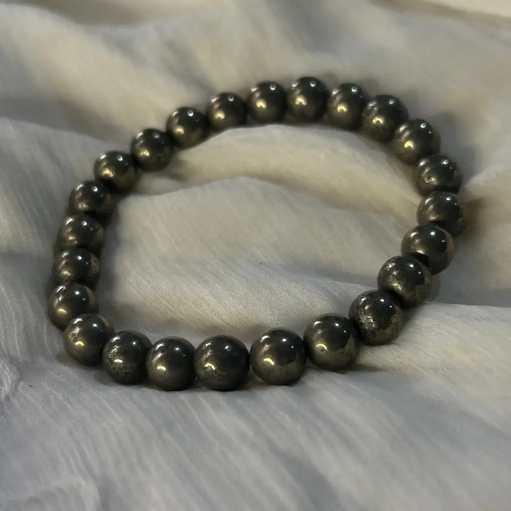 Natural Pyrite Bracelet