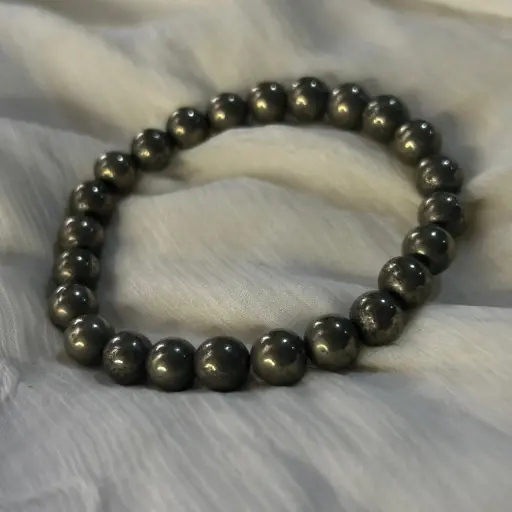 Natural Pyrite Bracelet