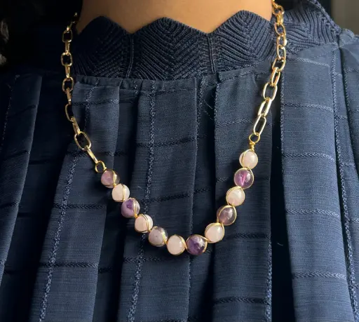 Soul Harmony Dual-Stone Necklace